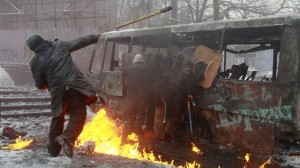 Disordini a Kiev