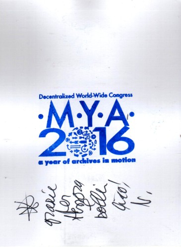 MYA 2016 by Vittore Baroni